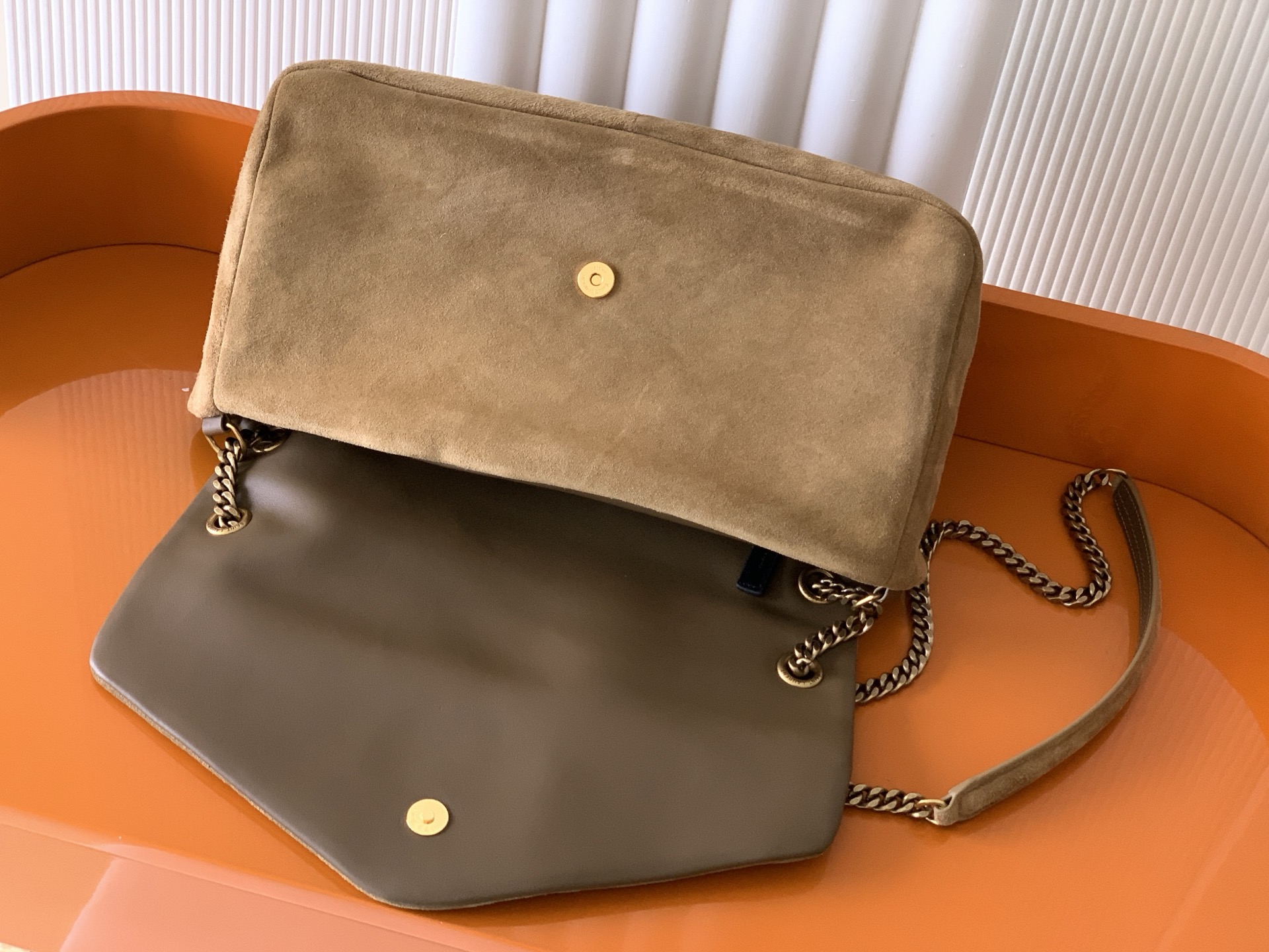 YSL CALYPSO large in suede