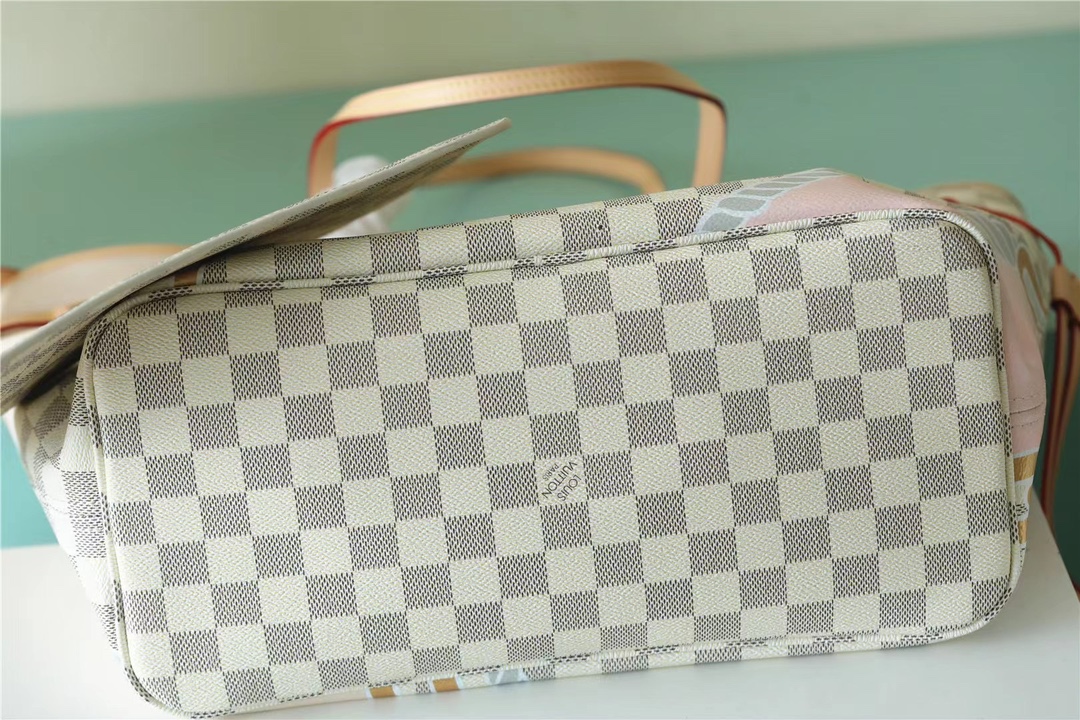 Louis Vuitton Damier Azur Canvas Nautical Neverfull MM