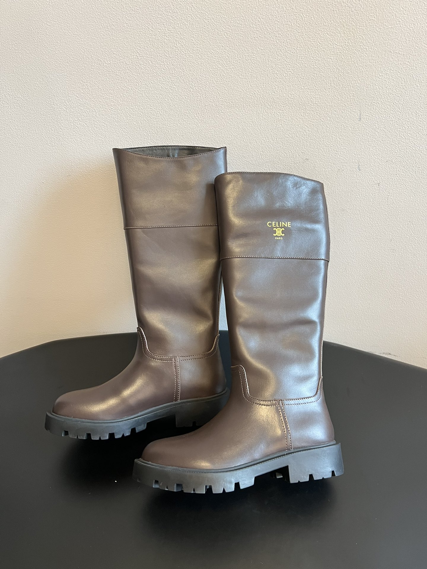 Celine MARGARET HIGH BOOT IN Calfskin