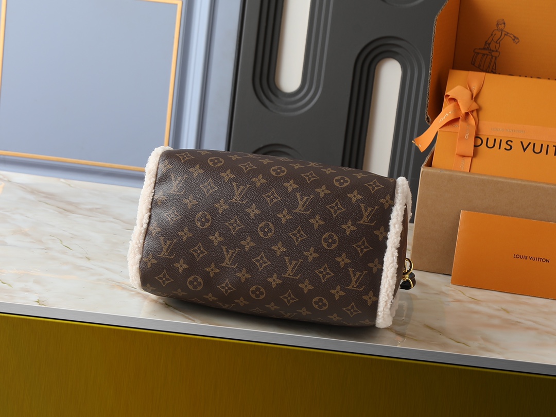 LOUIS VUITTON M26326 LV Ski Speedy Soft 30 Teddy