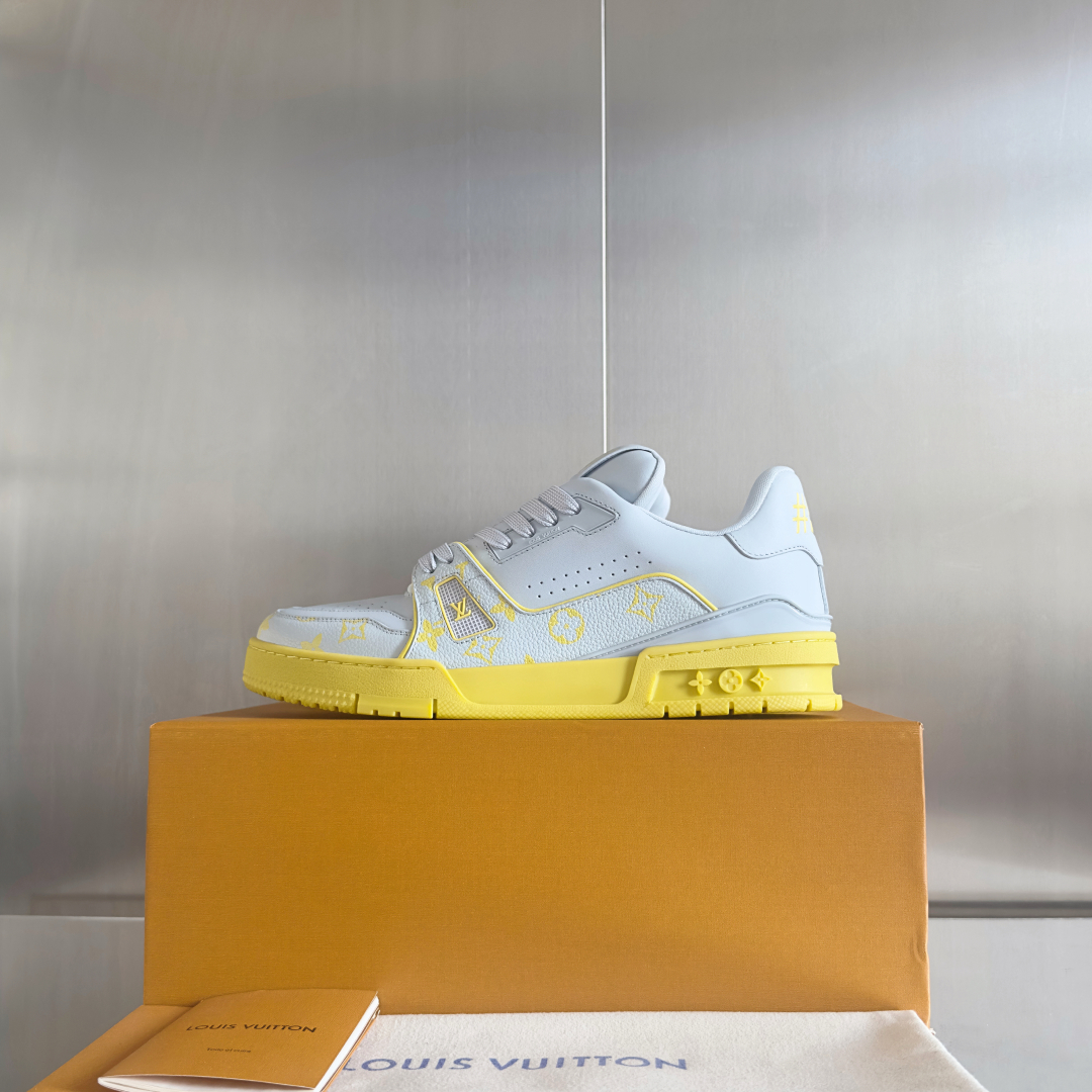 Louis Vuitton 2025 Trainer Sneaker Yellow