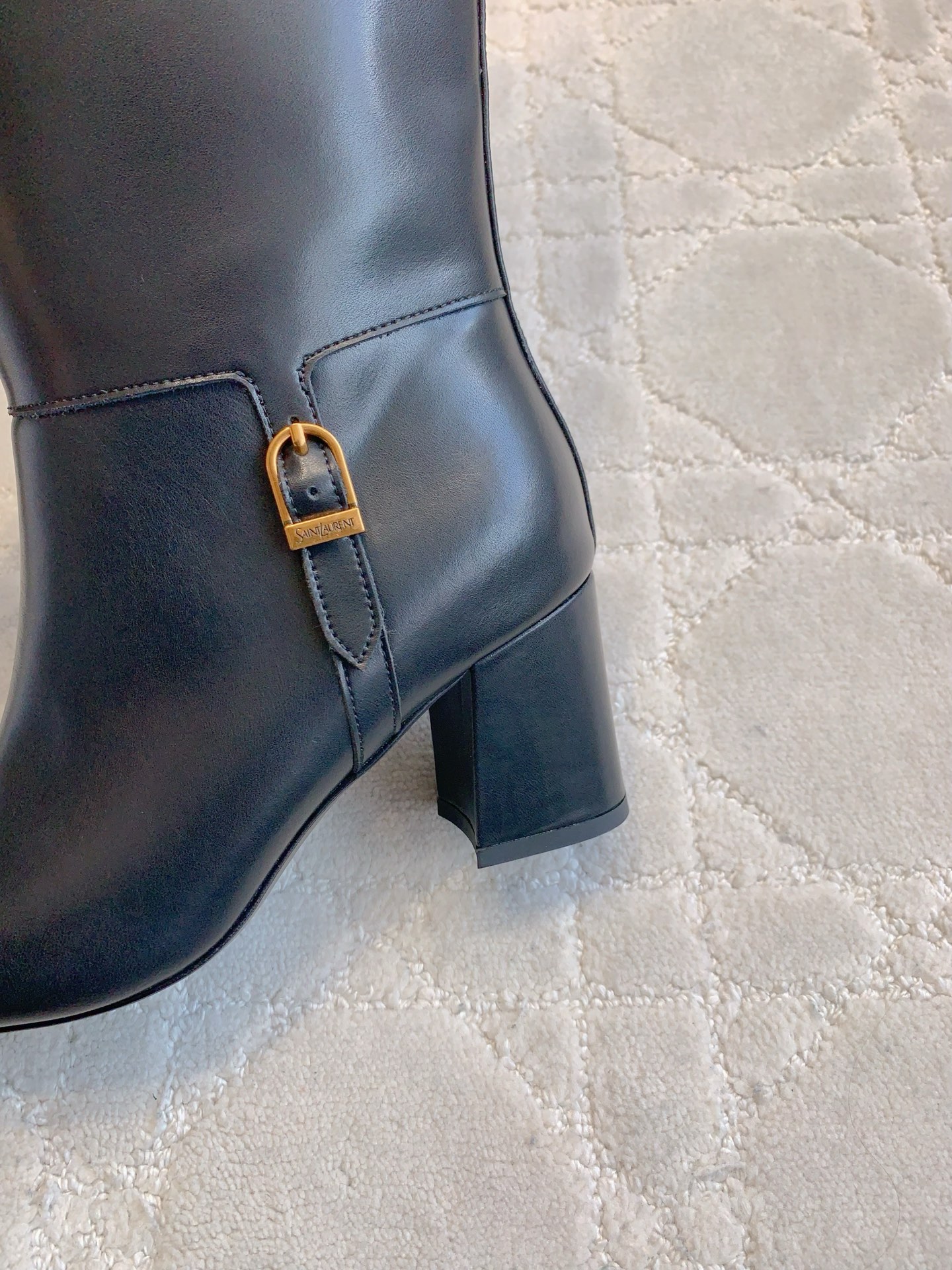 YSL JULIA boots in smooth leather