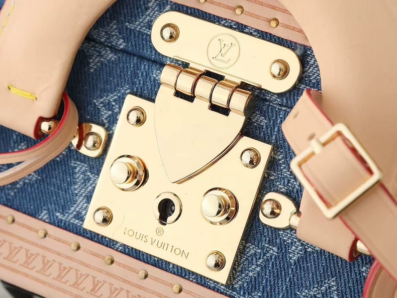 Louis Vuitton M24161 Petite Valise Denim Blue