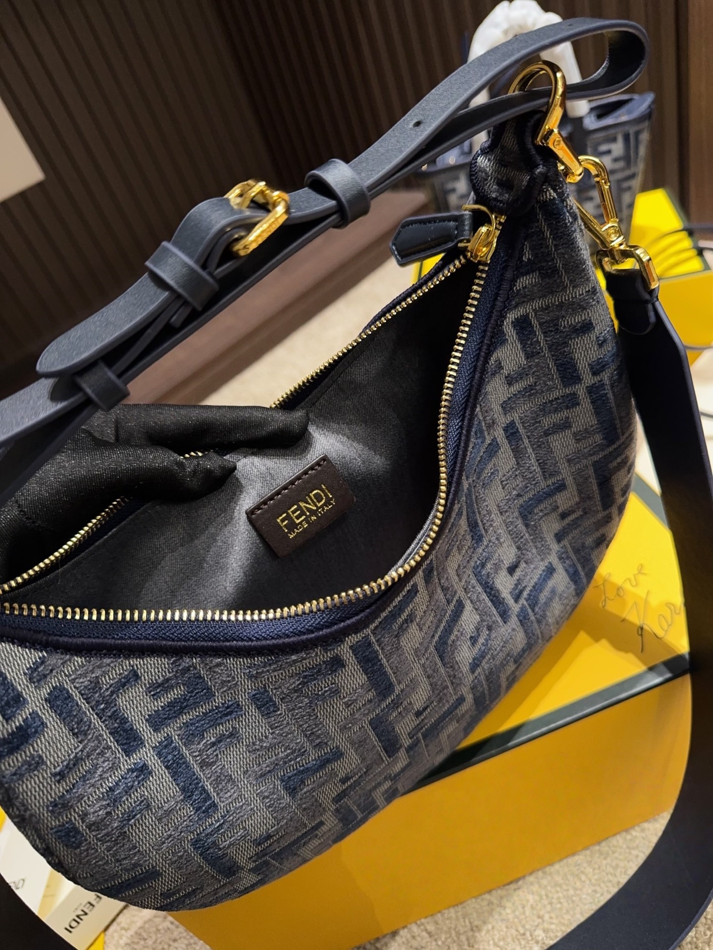 Fendi Small Fendigraphy Shoulder Bag