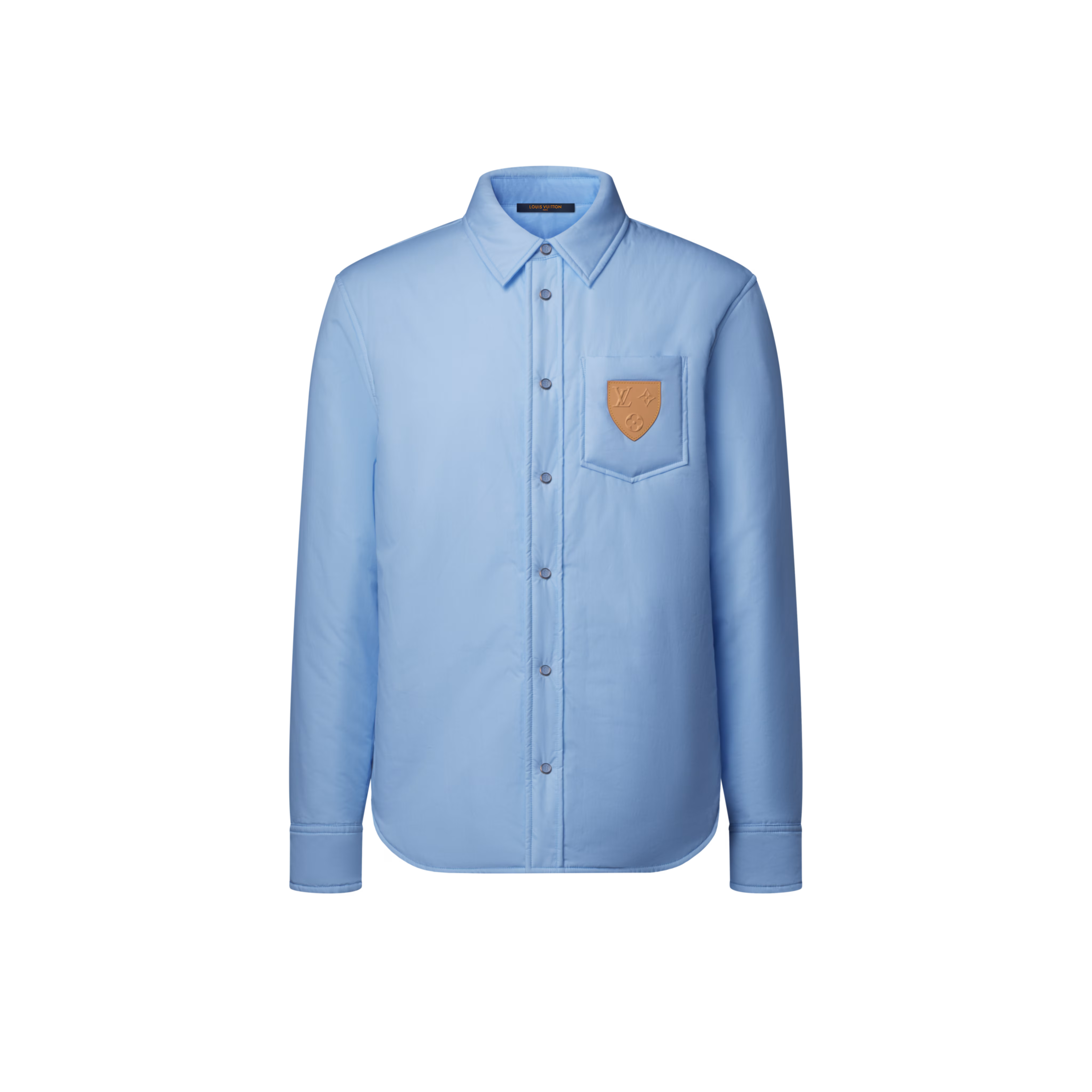 LV 1AJBES Reversible Padded Long-Sleeved Overshirt