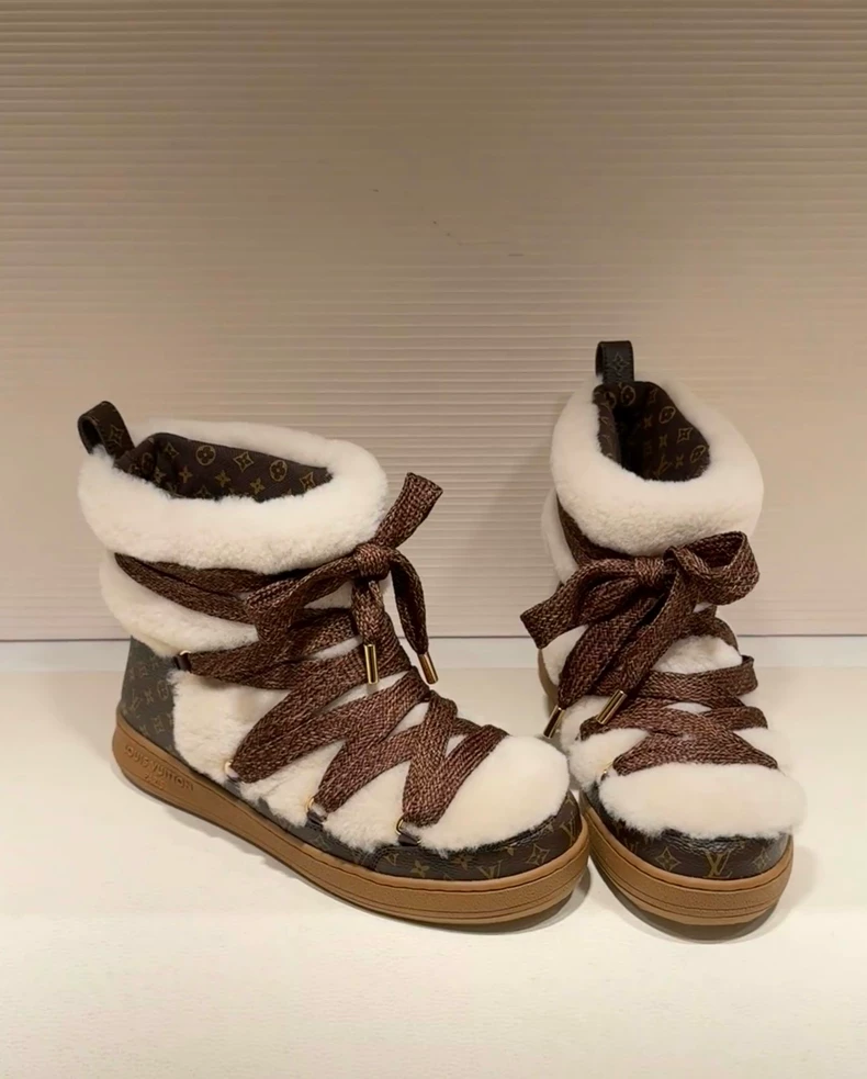 LOUIS VUITTON 1AIV31 LV Cloud Lace-Up Ankle Boot Sneaker