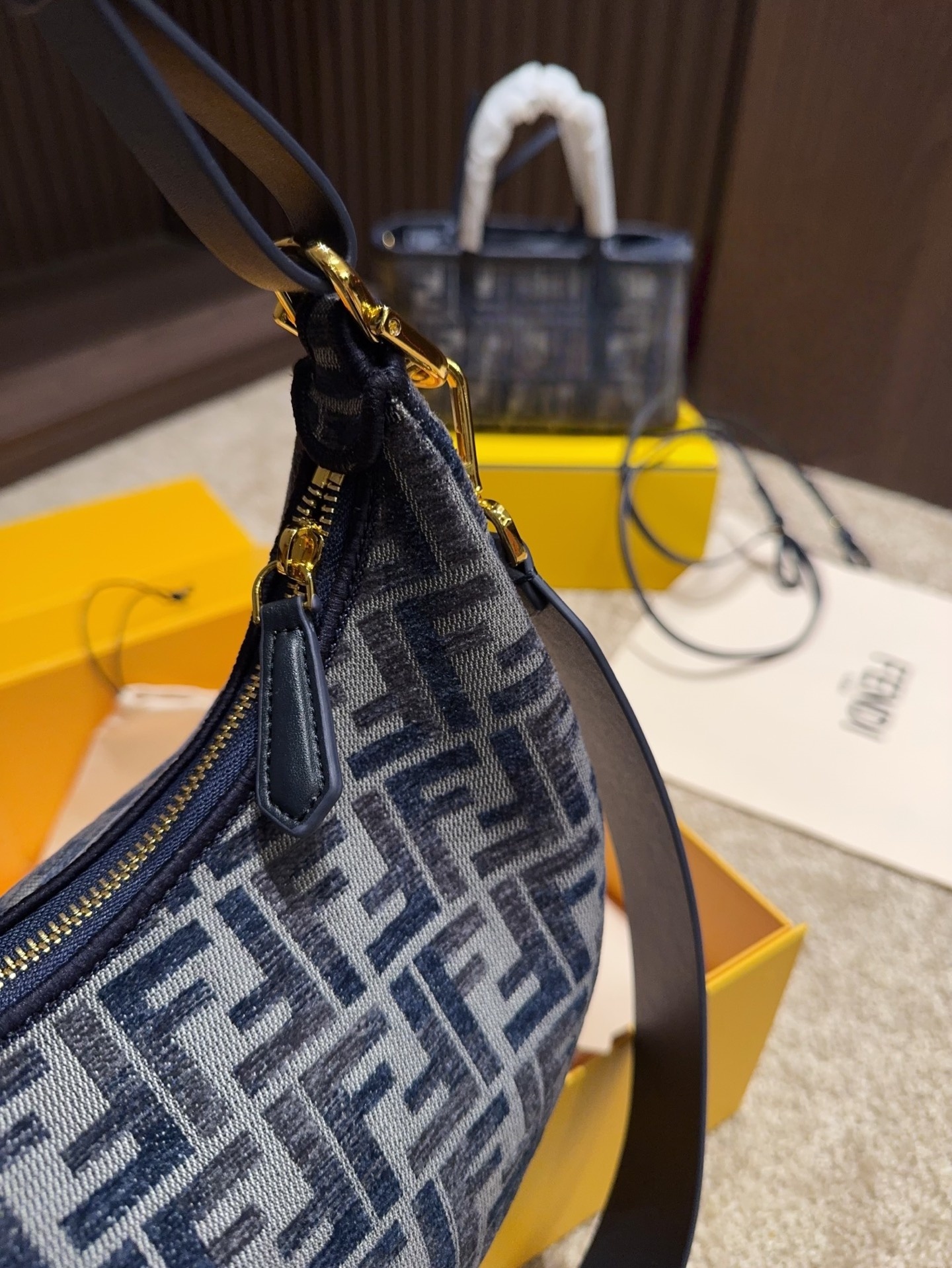 Fendi Small Fendigraphy Shoulder Bag