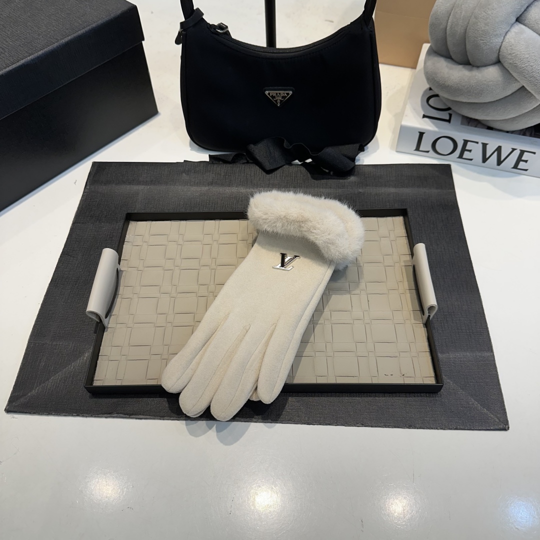 Louis Vuitton Wool Gloves