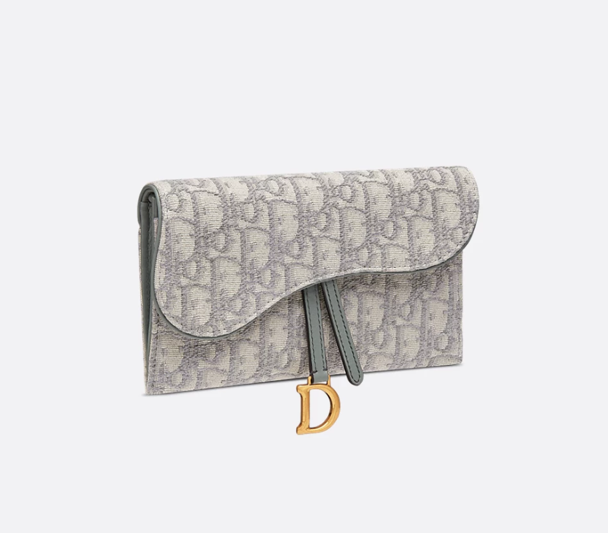 Dior Small Saddle Pouch with Chain
