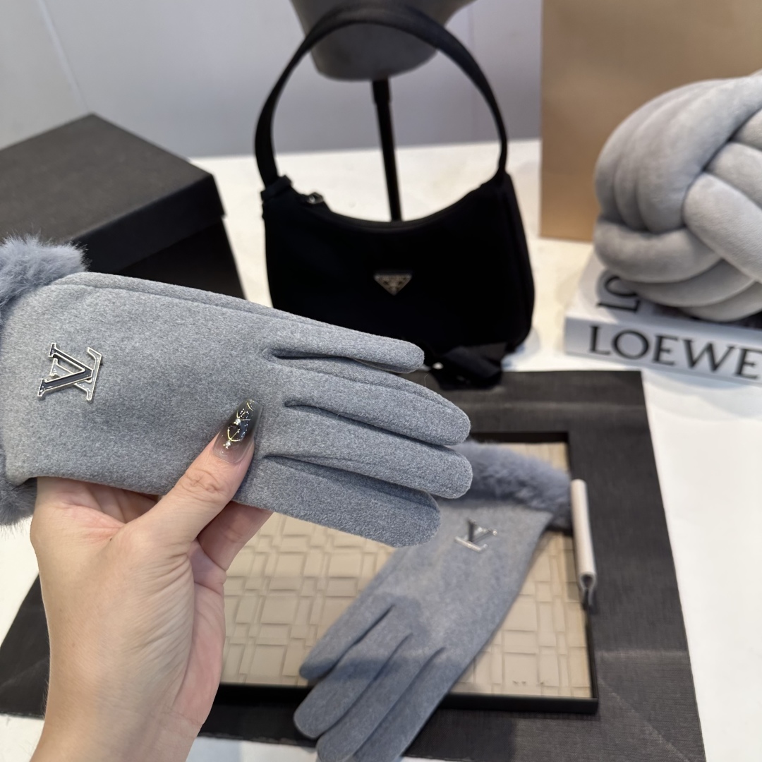 Louis Vuitton Wool Gloves