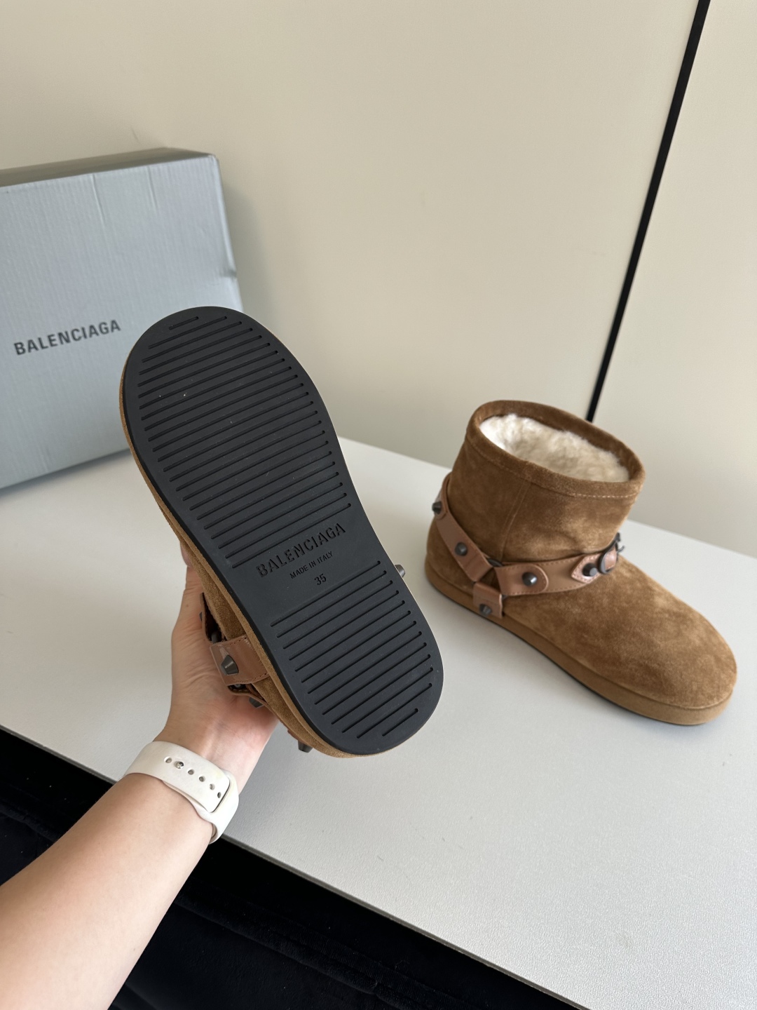 BALENCIAGA Women's Alaska Soft Bootie