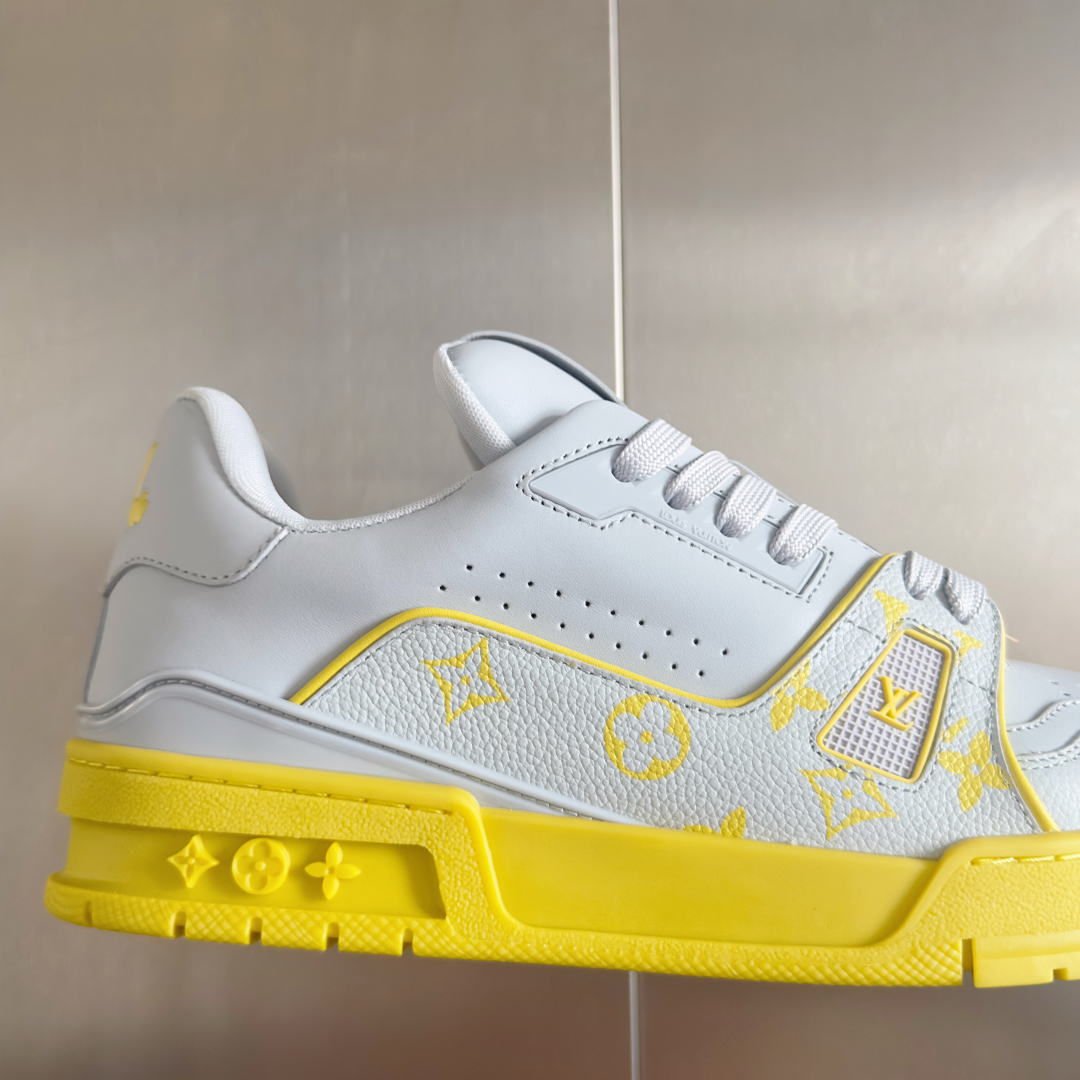 Louis Vuitton 2025 Trainer Sneaker Yellow