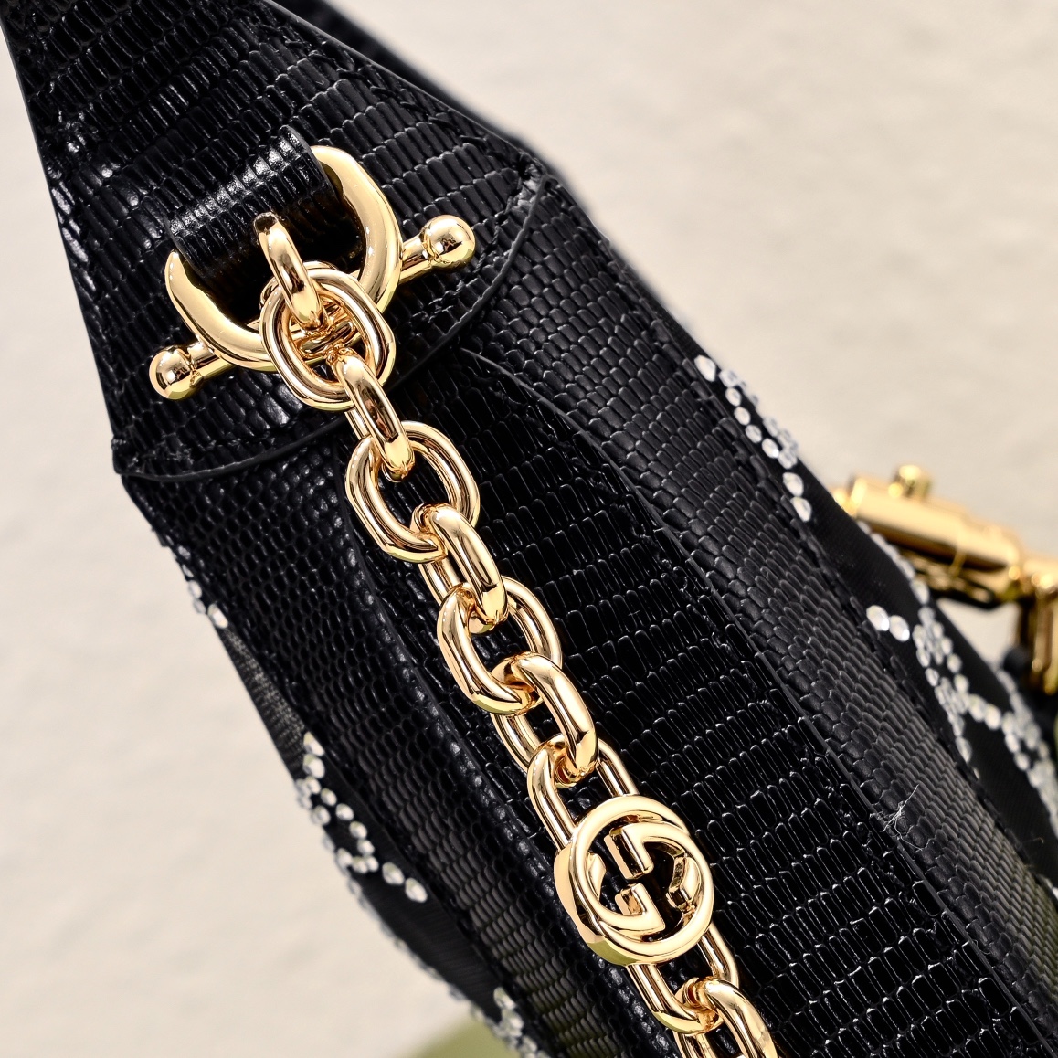 Gucci Jackie 1961 mini lizard shoulder bag