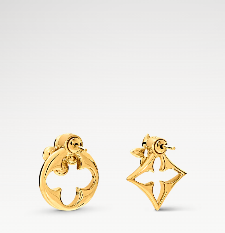 LOUIS VUITTON M00770 LV Flowergram Earrings