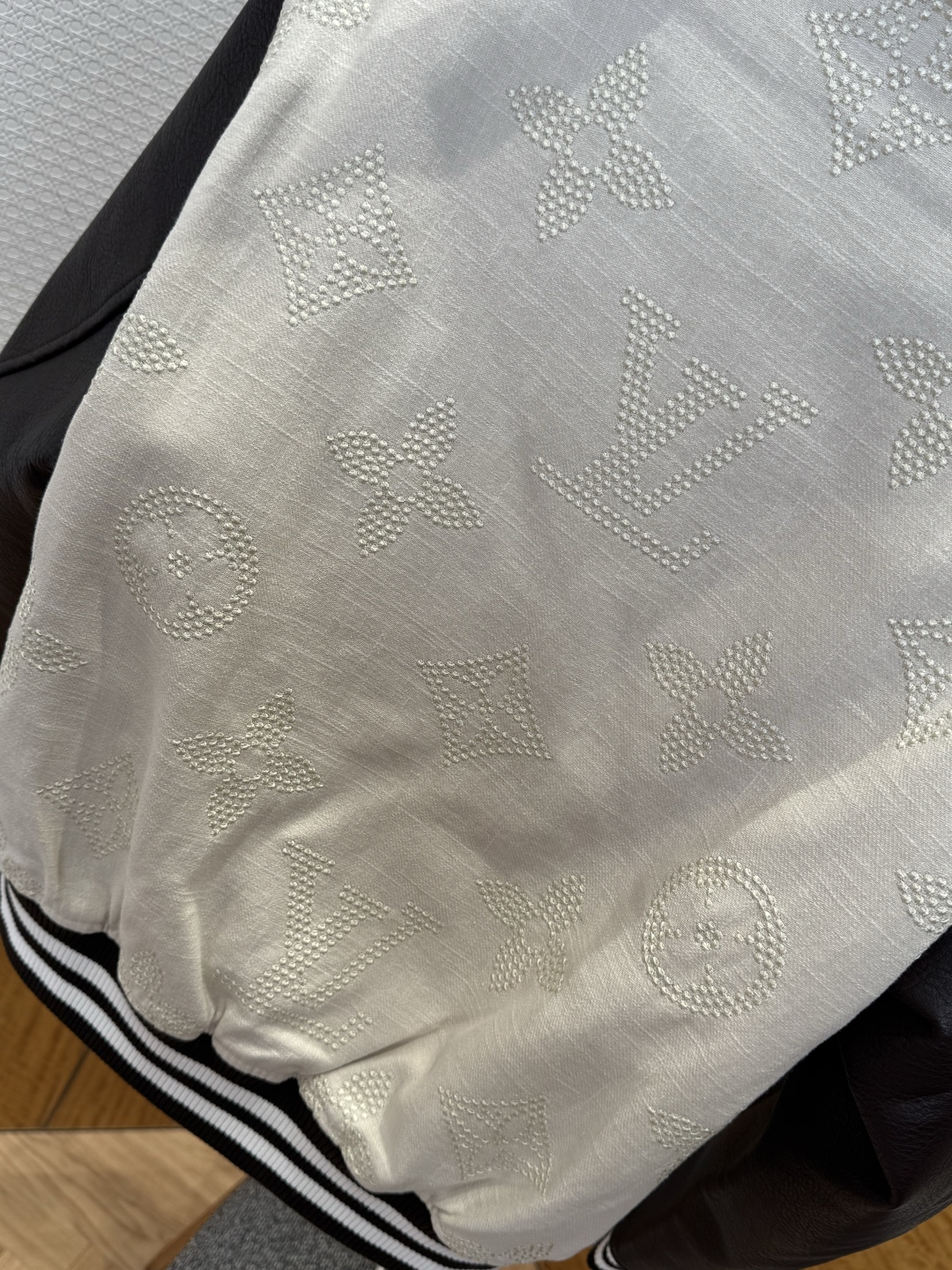 LOUIS VUITTON Embroidered Baseball Jacket