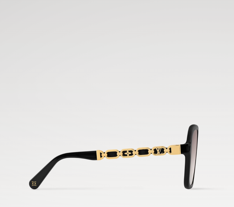 LOUIS VUITTON Z2648E My LV Chain Braided Maxi Square Sunglasses
