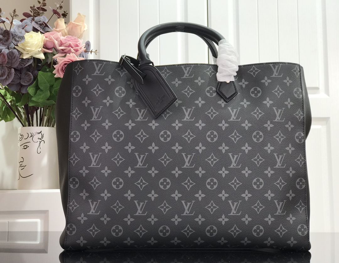 LOUIS VUITTON Grand Sac Tote Bag M44733 Monogram eclipse canvas