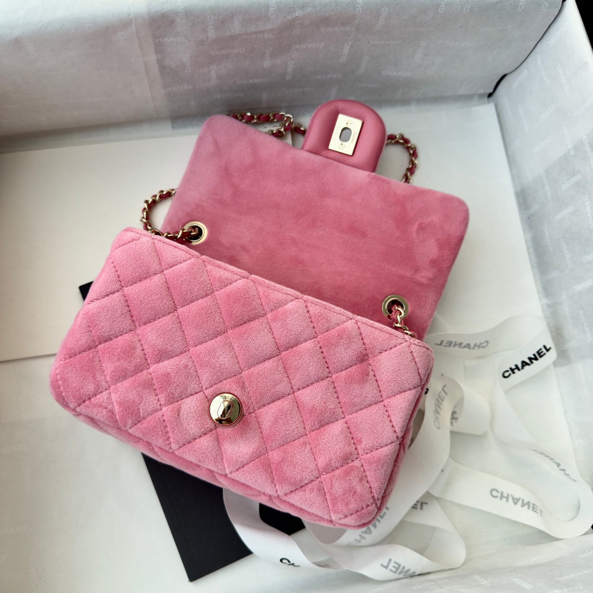 Chanel Flap Bag Chic Pink