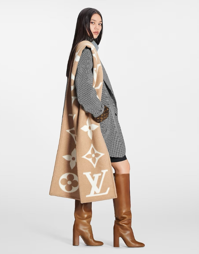 LOUIS VUITTON Cashmere Scarf