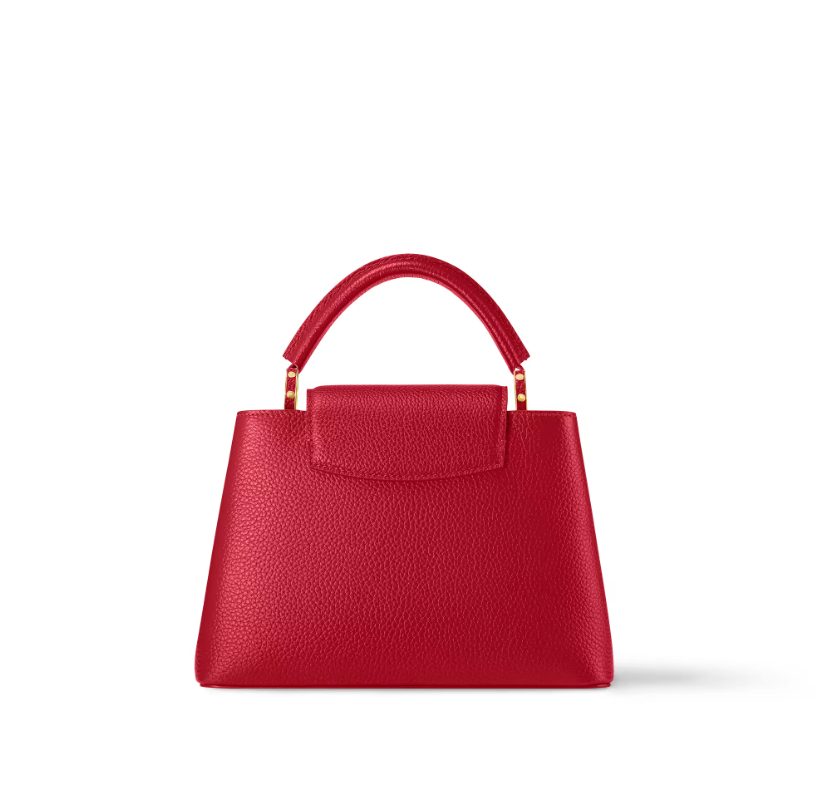 Louis Vuitton M52689 Capucines BB Bag Scarlet Red