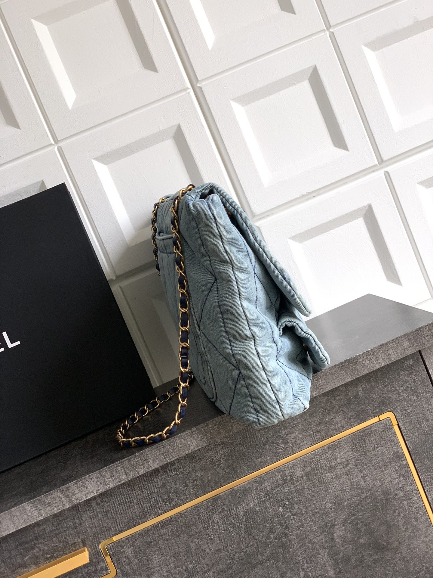 Chanel 26C Denim Shoulder Bag