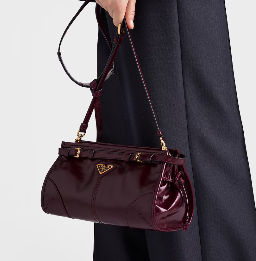 Prada Bonnie Small Leather Shoulder Bag