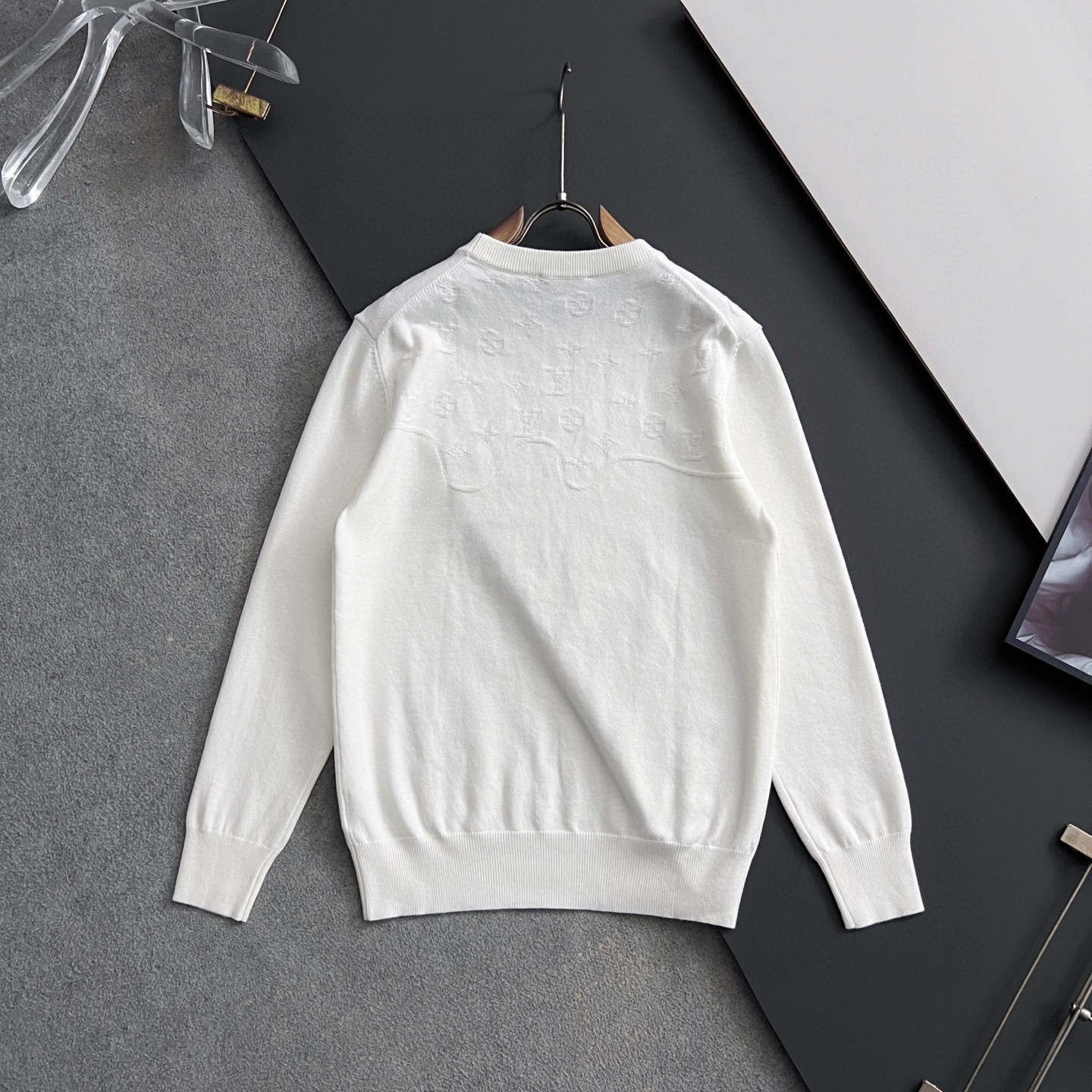 Louis Vuitton Intarsia Crewneck Sweater