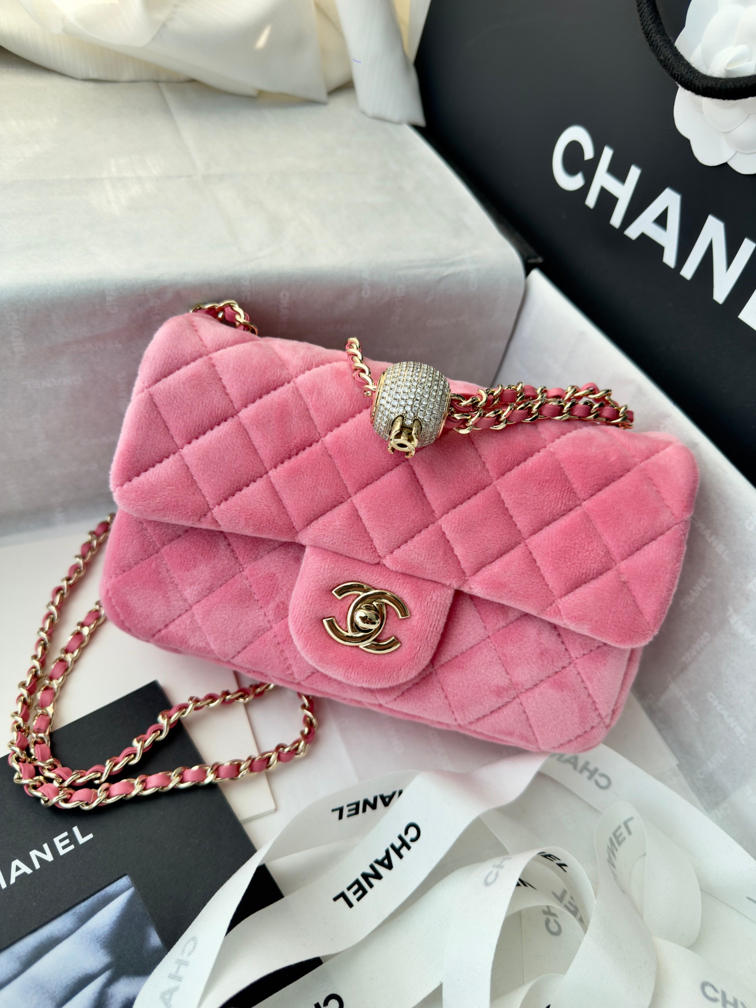 Chanel Flap Bag Chic Pink