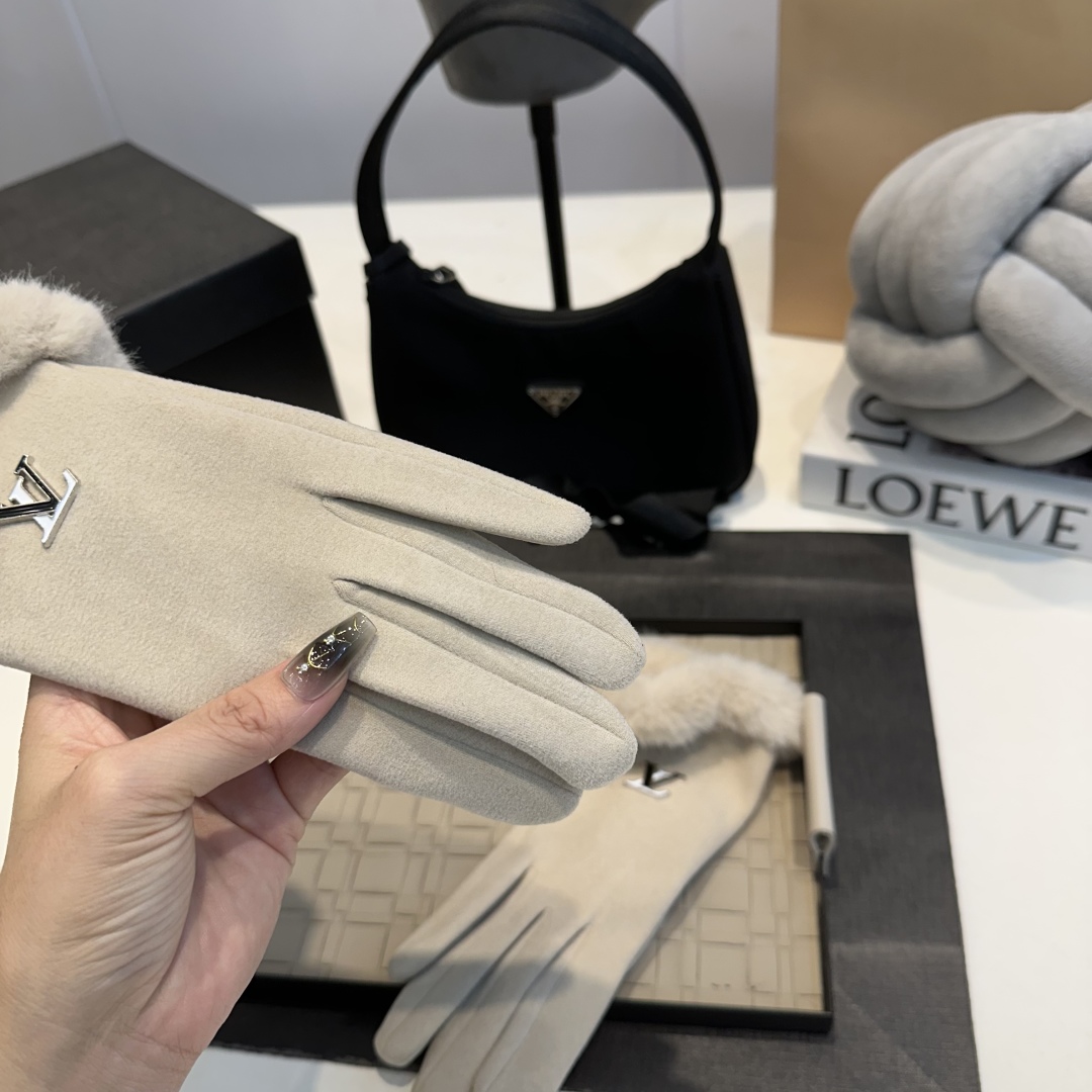 Louis Vuitton Wool Gloves