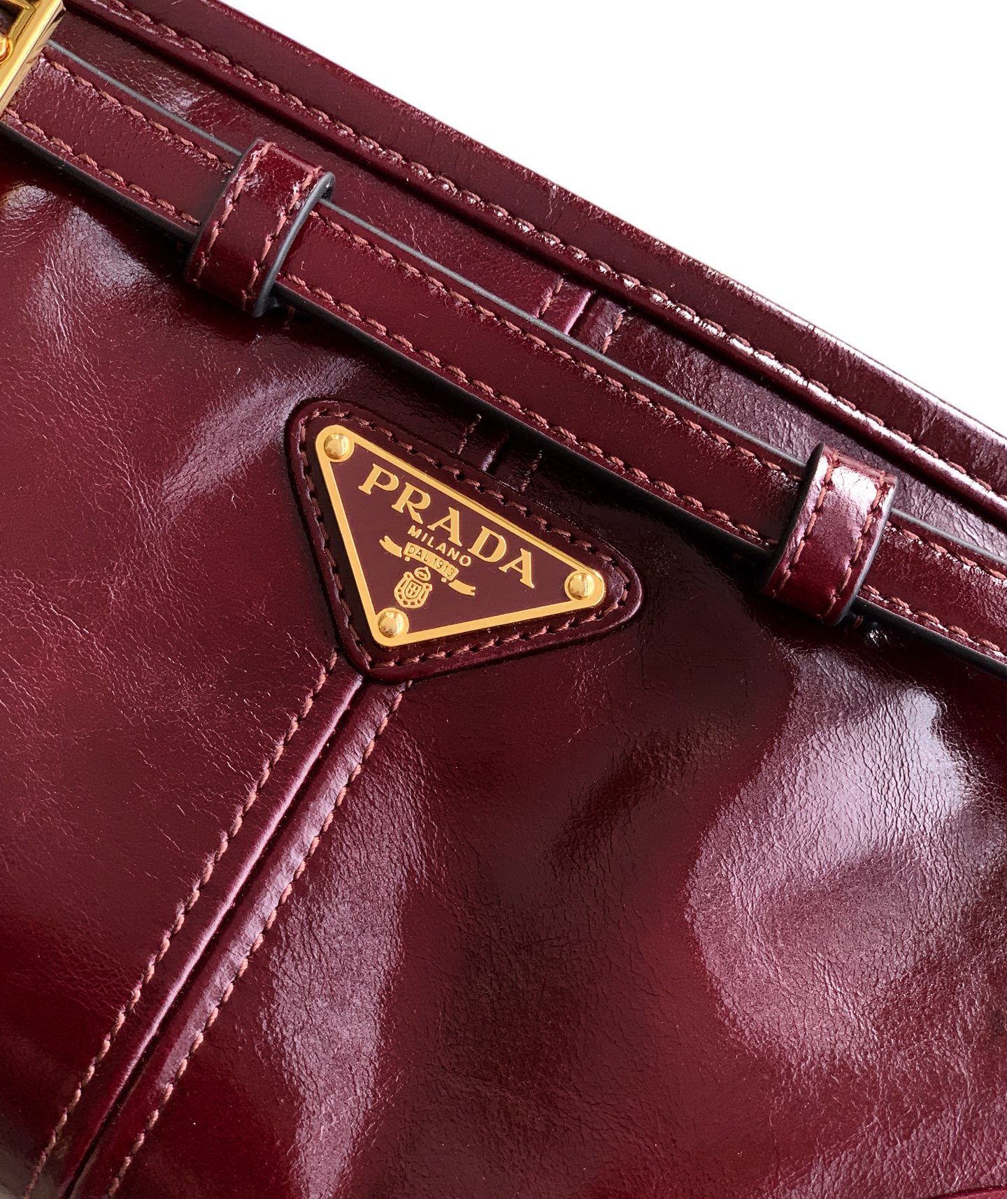 Prada Bonnie Small Leather Shoulder Bag