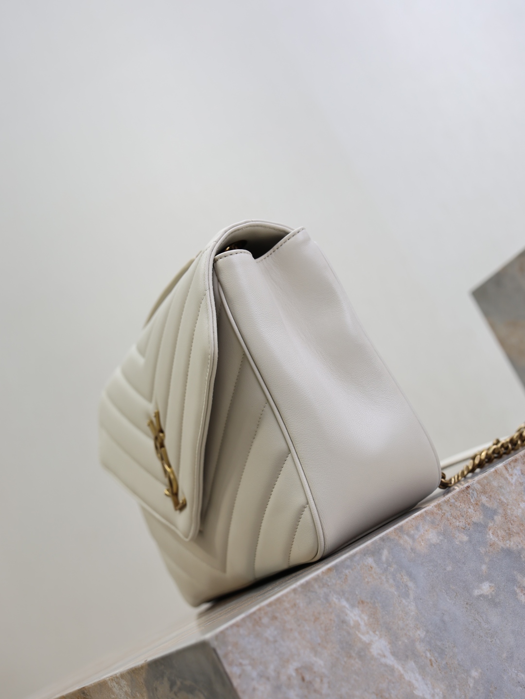 Saint Laurent Loulou Large Bag In Leather