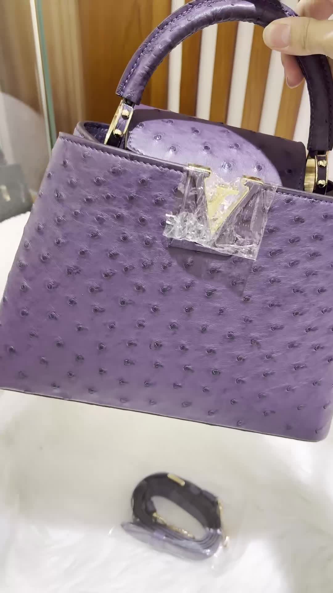 Louis Vuitton LV Monogram Capucines Mini