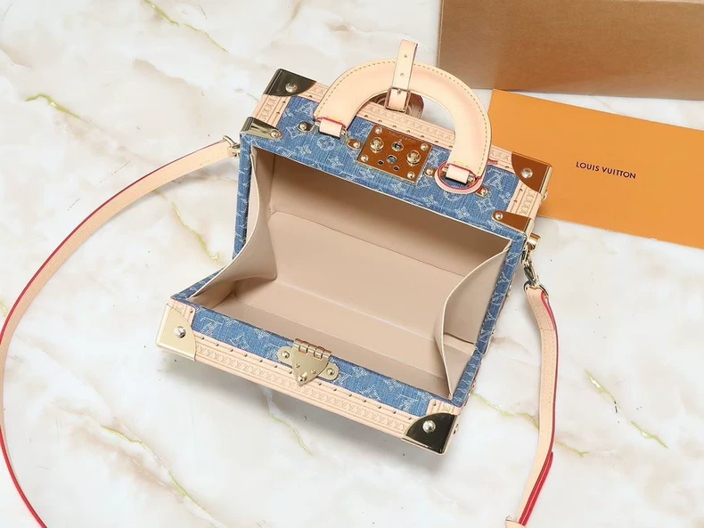 Louis Vuitton M24161 Petite Valise Denim Blue