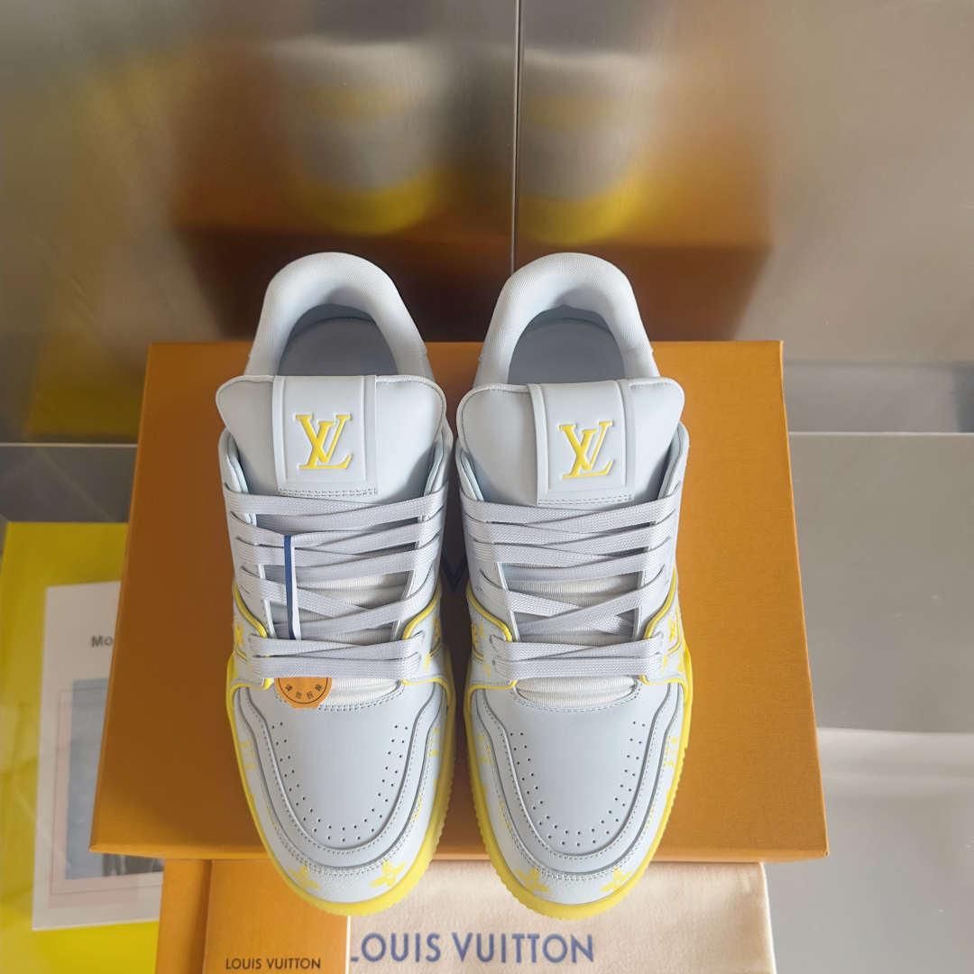 Louis Vuitton 2025 Trainer Sneaker Yellow