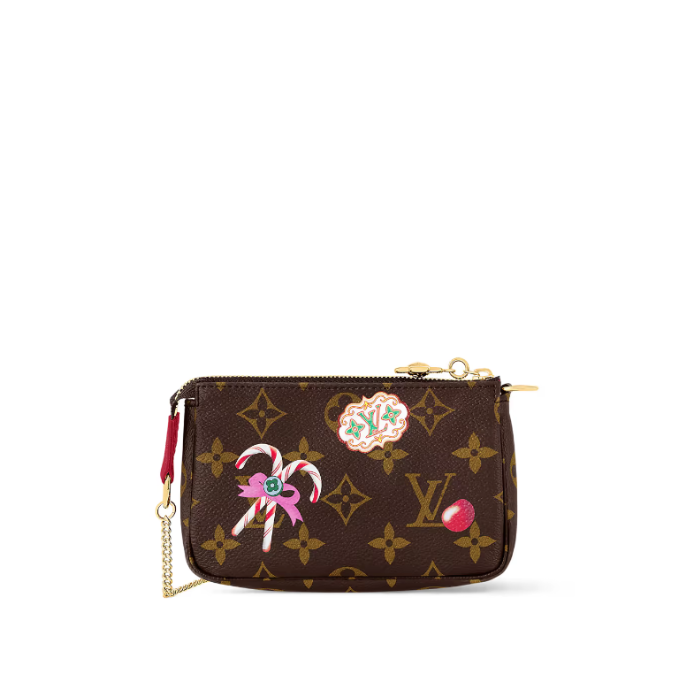 Louis Vuitton M12205 Mini Pochette Accessoires Candy Red