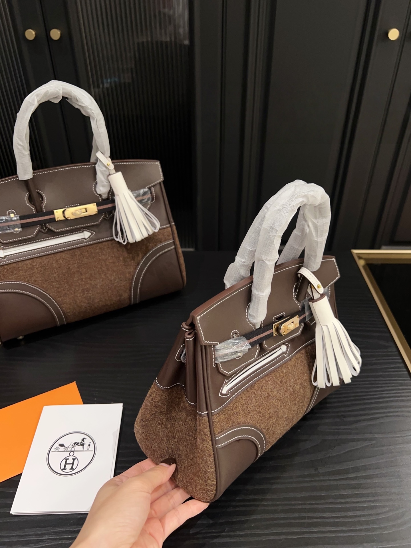 Hermès Birkin 25 Go Team Palladium Bag