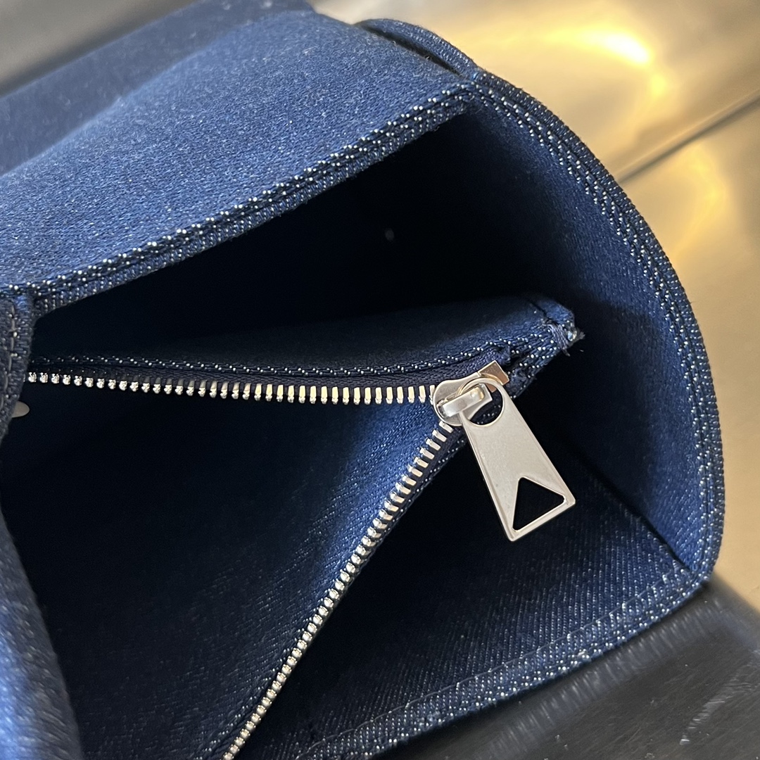 Bottega Veneta Denim Mini Tote Bag