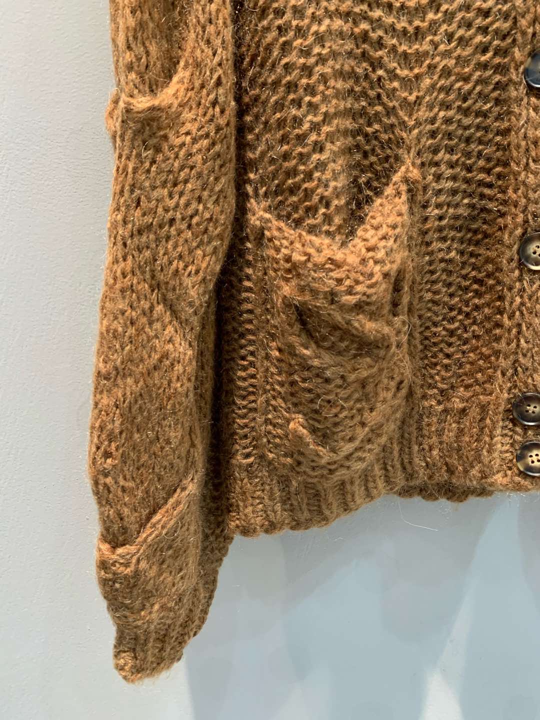 Loewe Anagram mohair and wool-blend cardigan