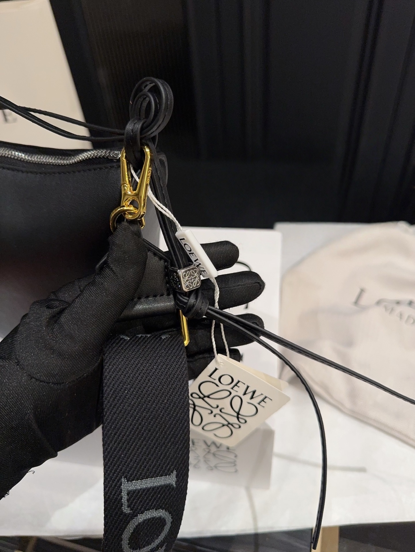 Loewe Hammock Hobo Shoulder Bag