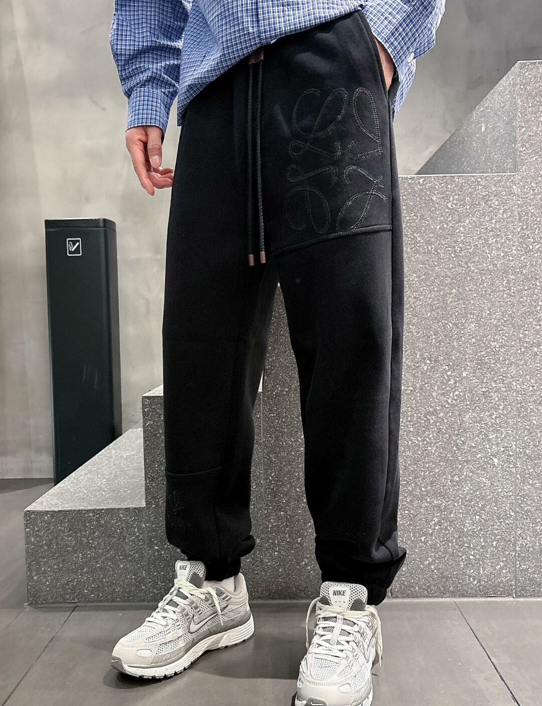 Loewe Black Casual Sweatpants