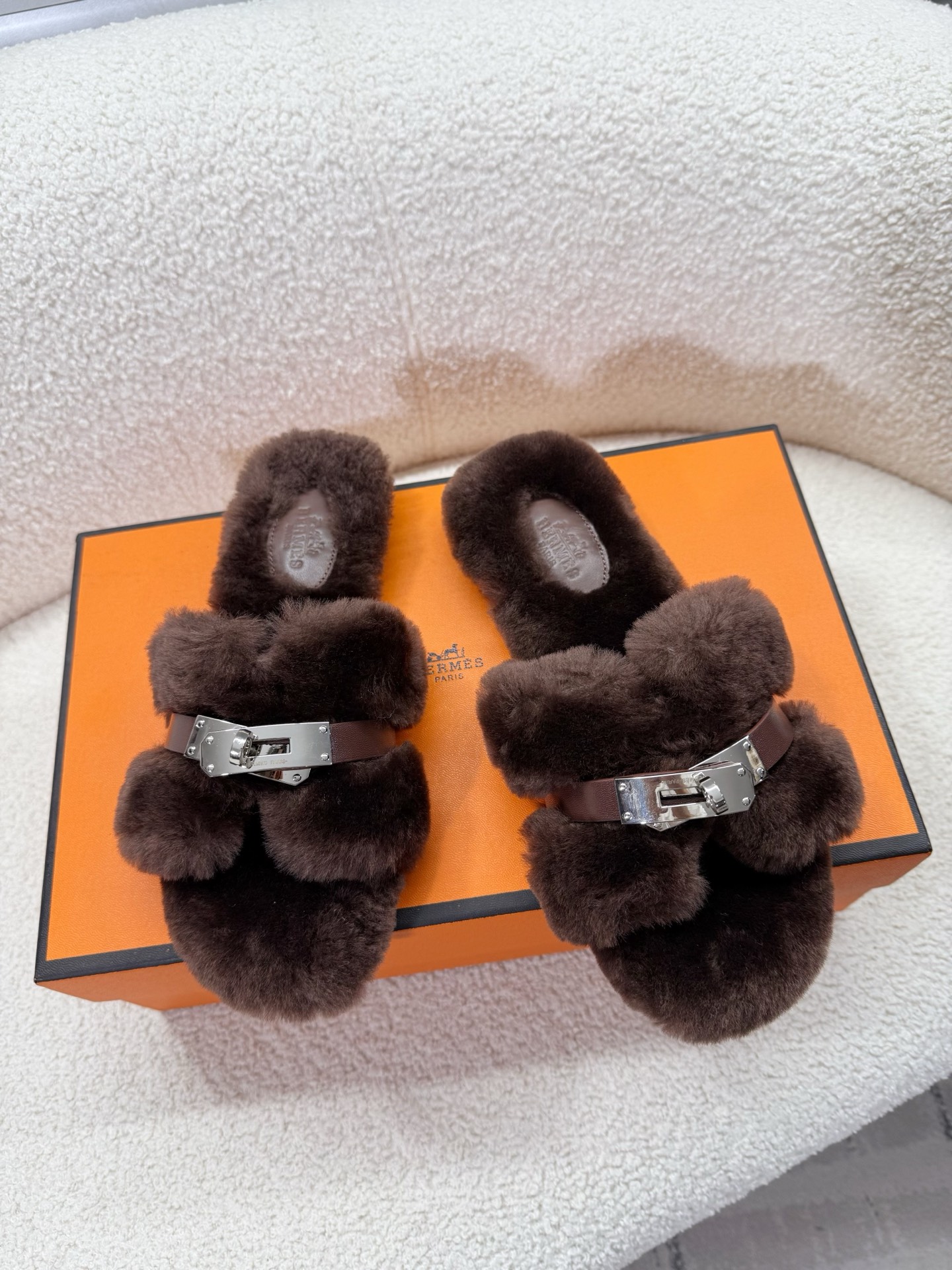 Hermès — New Wool Slippers