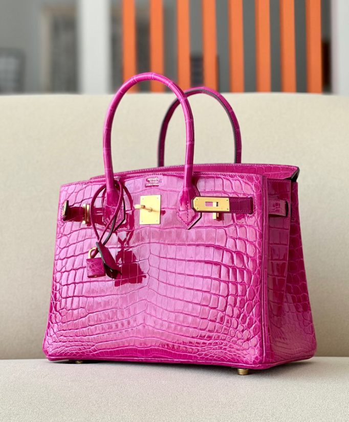 Hermès Birkin 30 crocodile skin