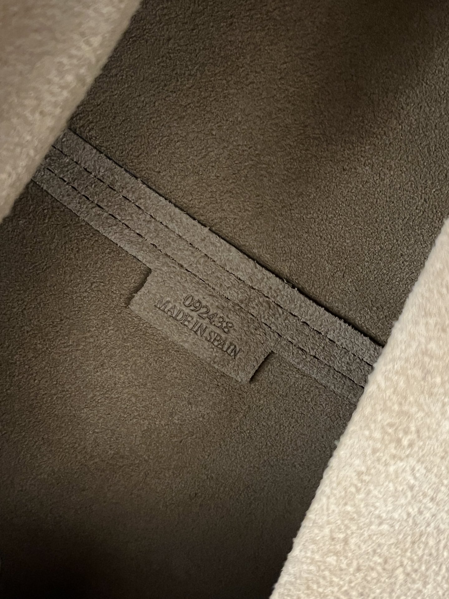 LOEWE Medium Puzzle Fold tote in shiny calfskin