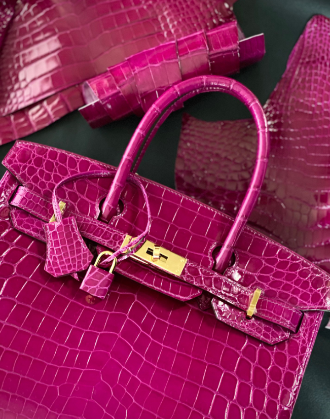 Hermès Birkin 30 crocodile skin