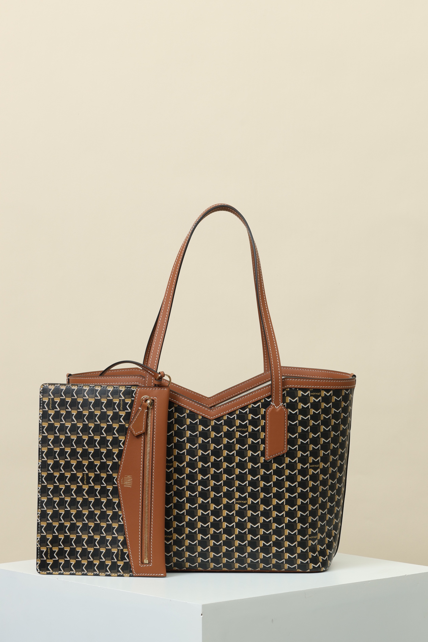 Moynat Canvas Tote Bag