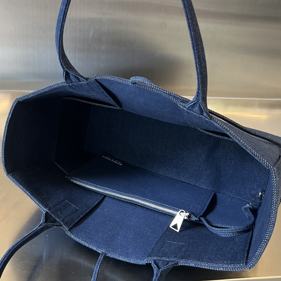 Bottega Veneta Denim Mini Tote Bag