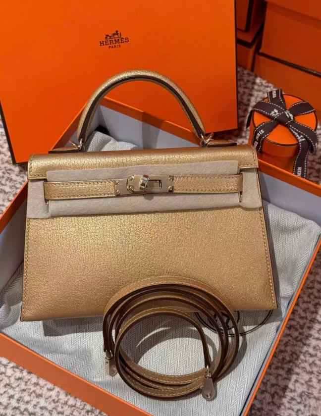 Hermes Kelly2 Mini 19 Gilding Custom-made