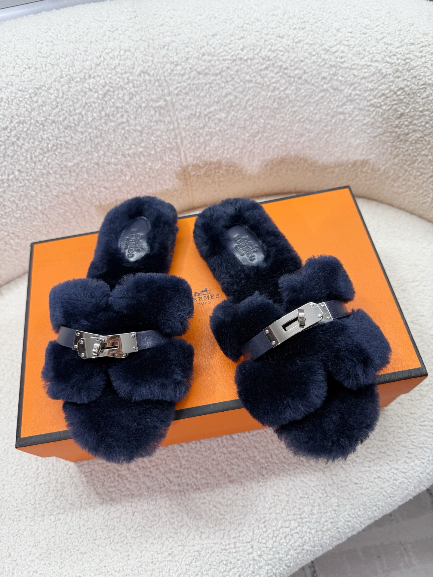 Hermès — New Wool Slippers