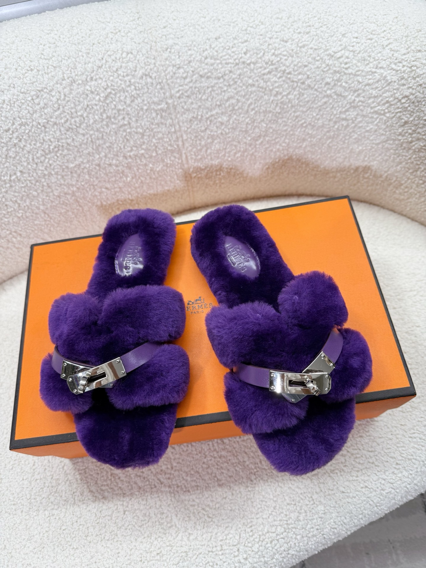 Hermès — New Wool Slippers