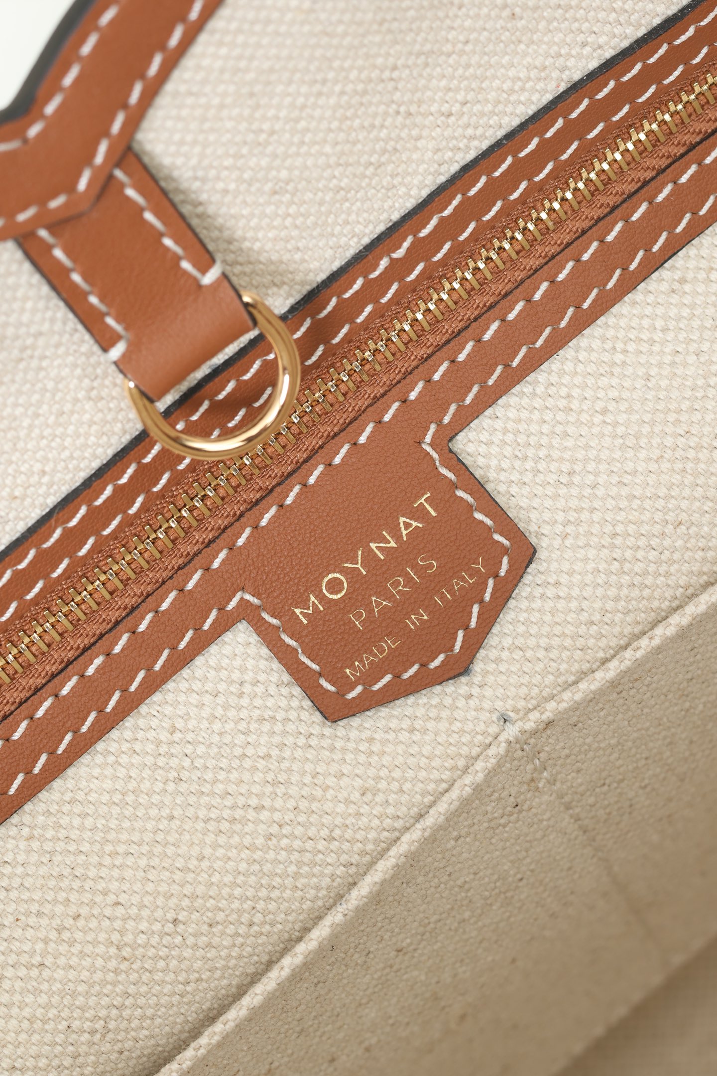 Moynat Canvas Tote Bag